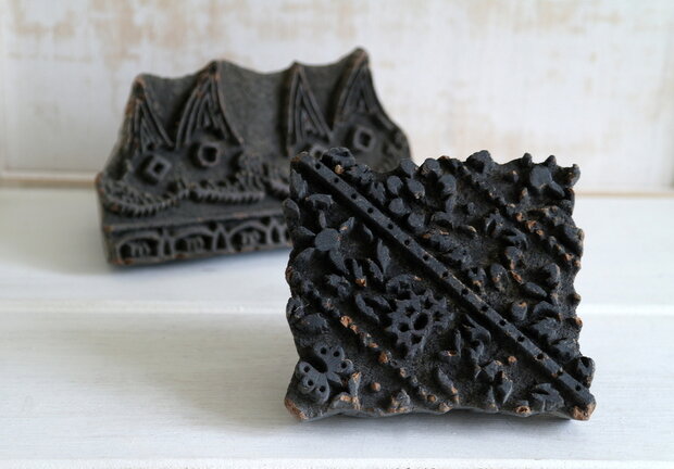 Houten Batik stempel 2