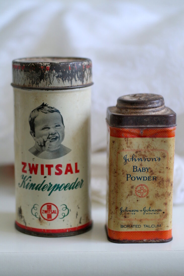 Babypoeder blikje