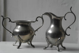 Edeltin melk en suiker kannetje