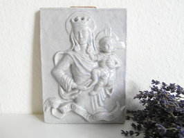 Brocante religieuze tegel *Verkocht* 