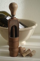 Houten Franse kurkpers *Verkocht*