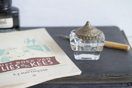 Glazen inktpotje *Verkocht*