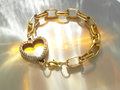 Armband Golden Heart *Verkocht*