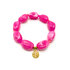 Zomerse statement armband roze_