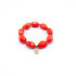 Zomerse statement armband oranje_